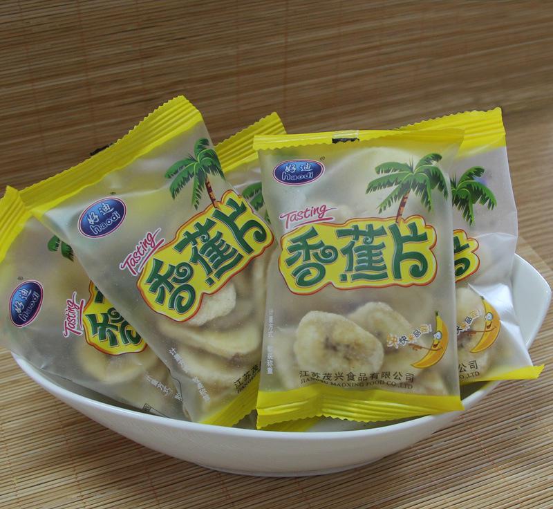 好迪休閑零食 菲律賓原產香蕉片，小包裝，大滿足